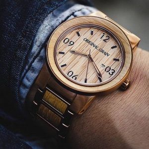 Original Grain Whiskey Barrel Brown Dial